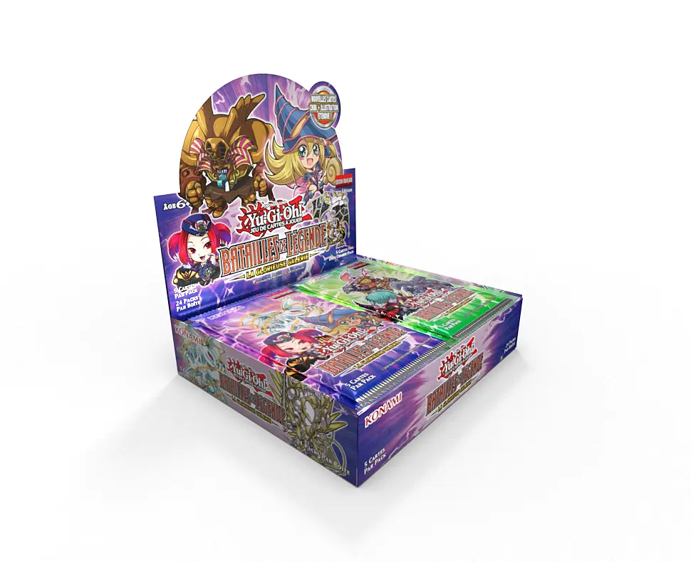 [YGO BLGG FR] Yu-Gi-Oh! TCG Boîte de 24 Boosters Batailles de Légende : La Glorieuse Galerie FR