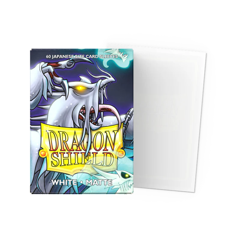 [AT-11105] Dragon Shield Matte Japanese Sleeves Box of 60 - White