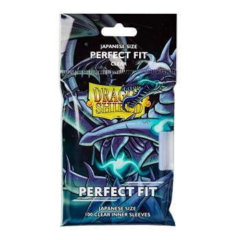 [AT-13051] Dragon Shield Perfect Fit Inner Sleeves Clear 100pcs